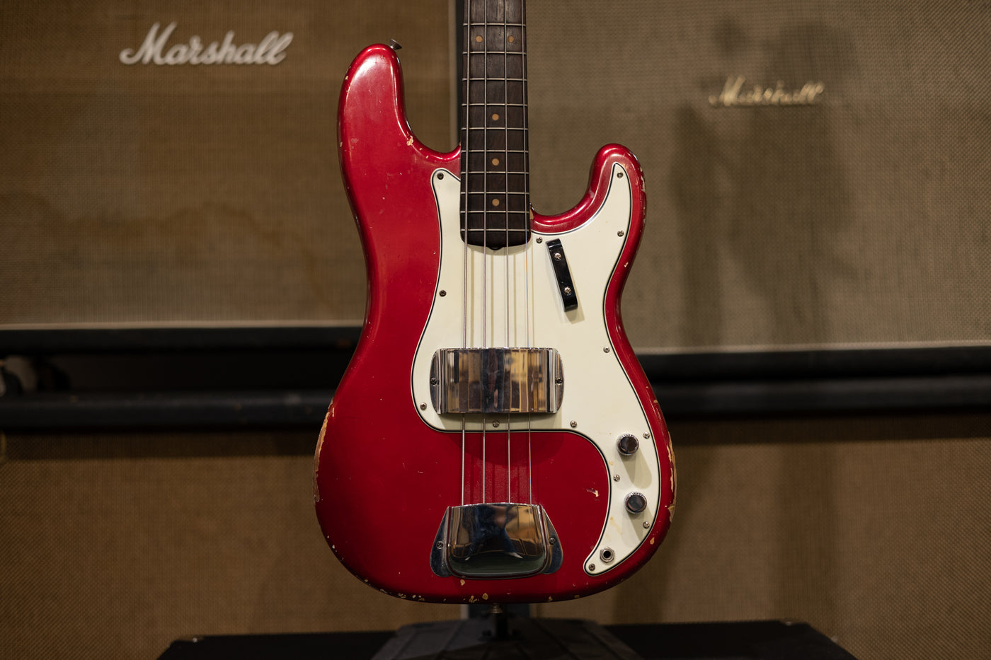 1964 Fender Precision Bass- Candy Apple Red