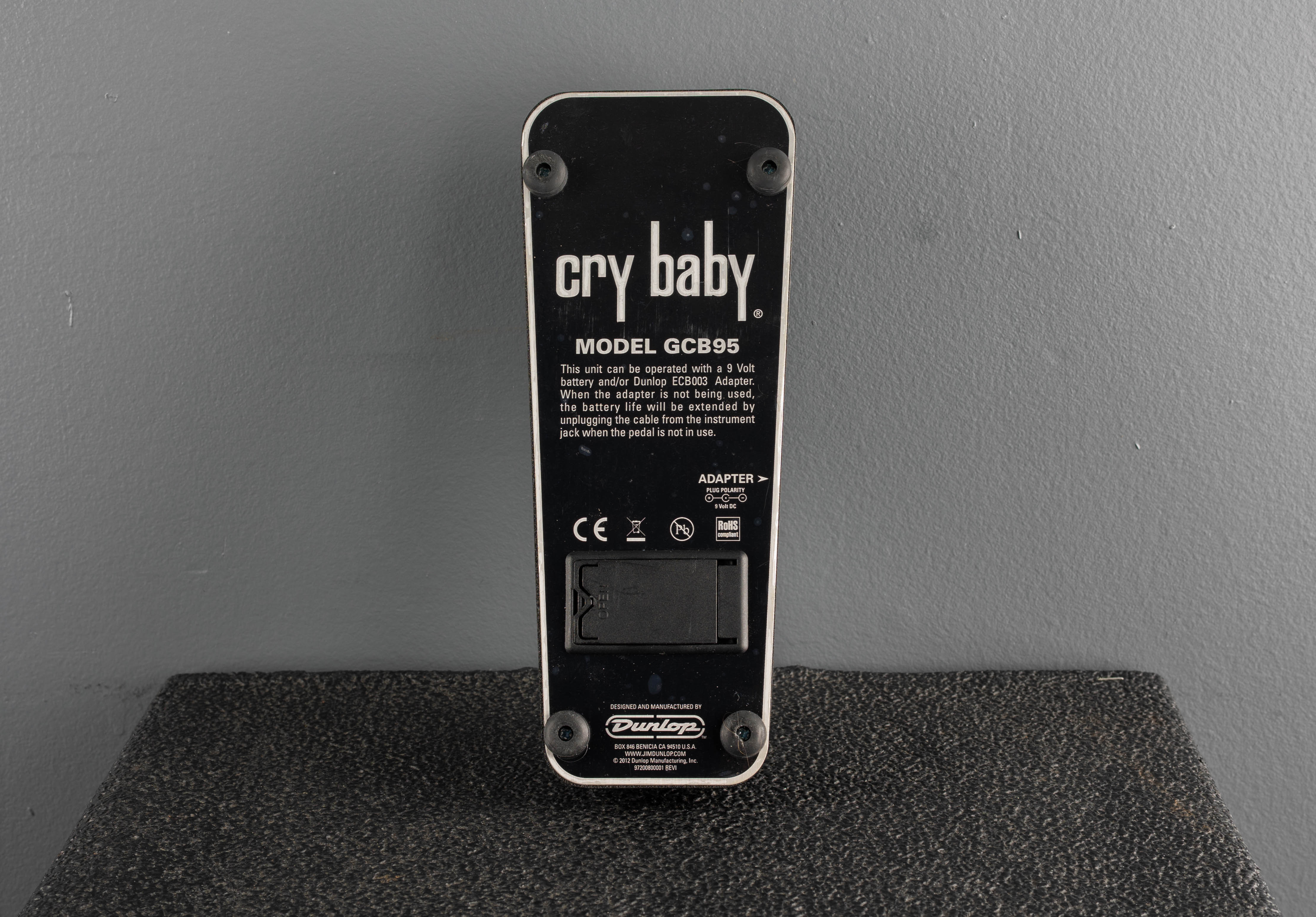 GCB-95 Crybaby Wah, Recent – Dave's Guitar Shop