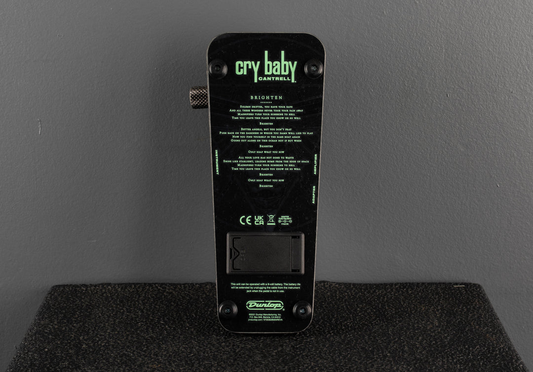Jerry Cantrell Firefly Crybaby Wah, Recent