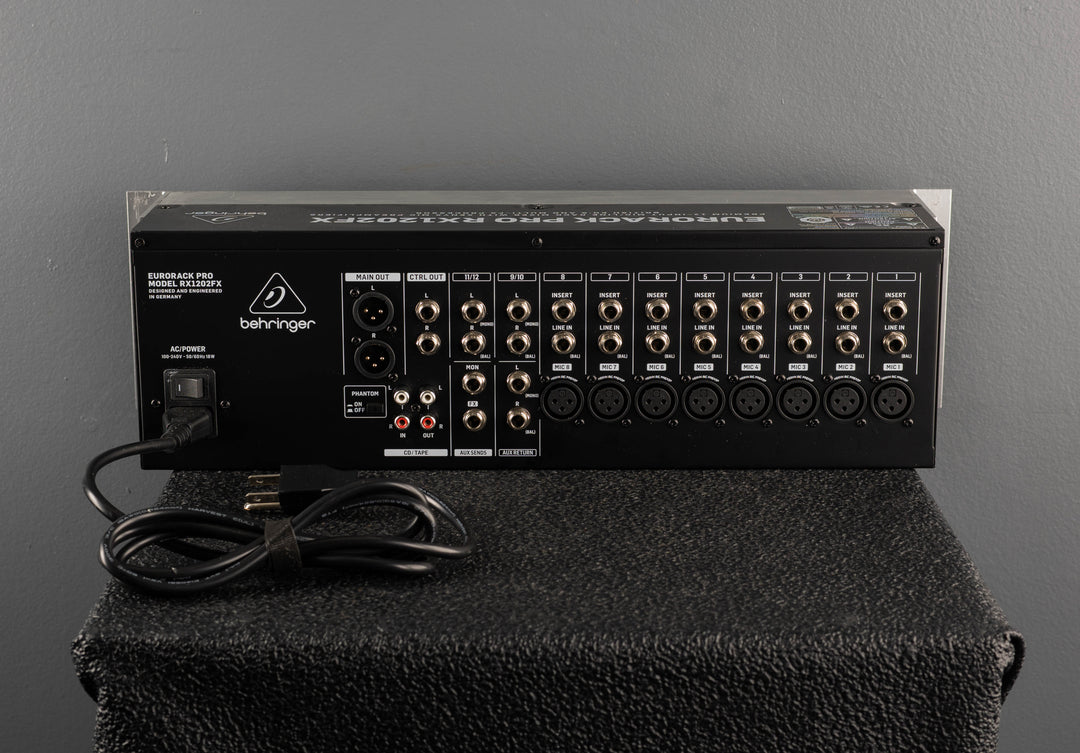 Eurorack Pro RX1202FX, Recent