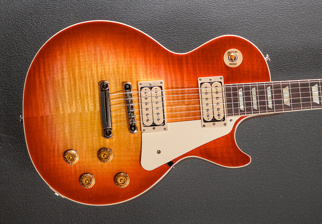 gibson les paul classic tobacco sunburst 2005 1960 Classic, Andy Baxter Bass & Guitars Gold hardware Les Paul Standard 50's Double