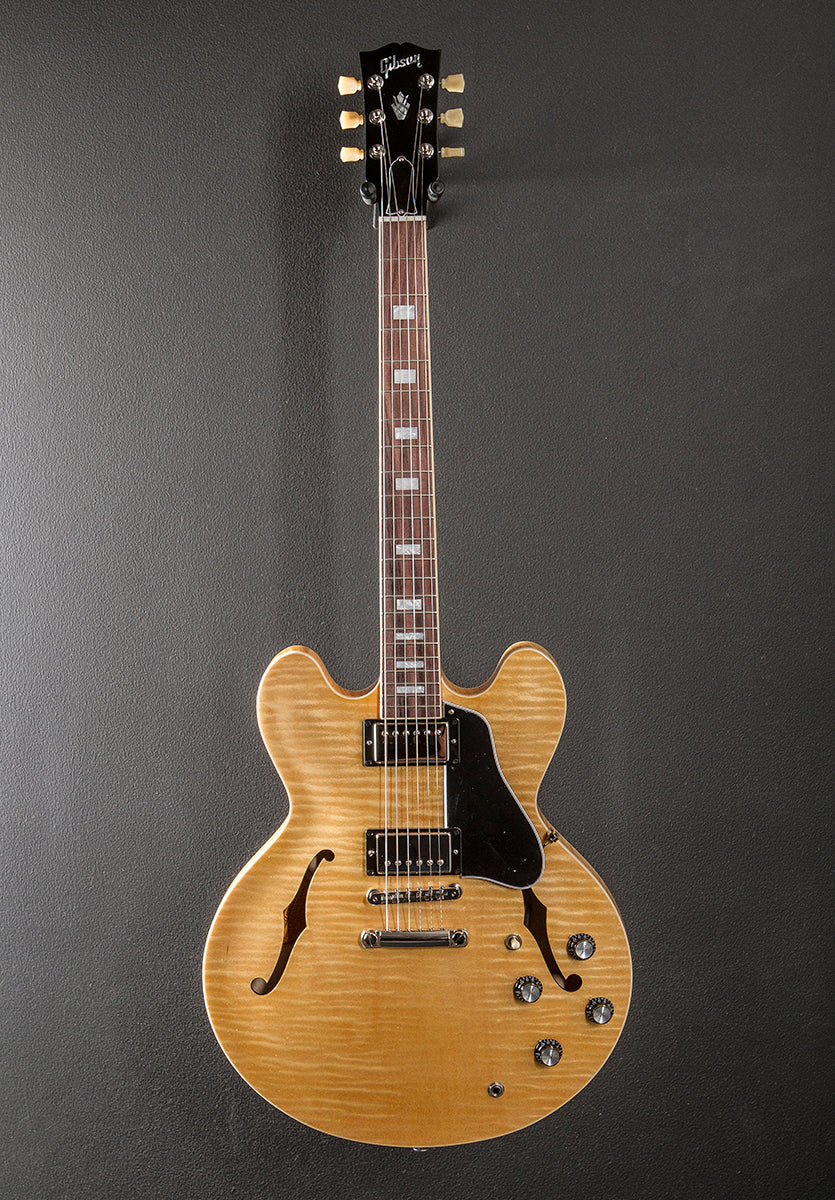 ギター Gibson ES-335 Figured Antique Natural ES-335 Figured - Antique Natural – Dave's Guitar Shop
