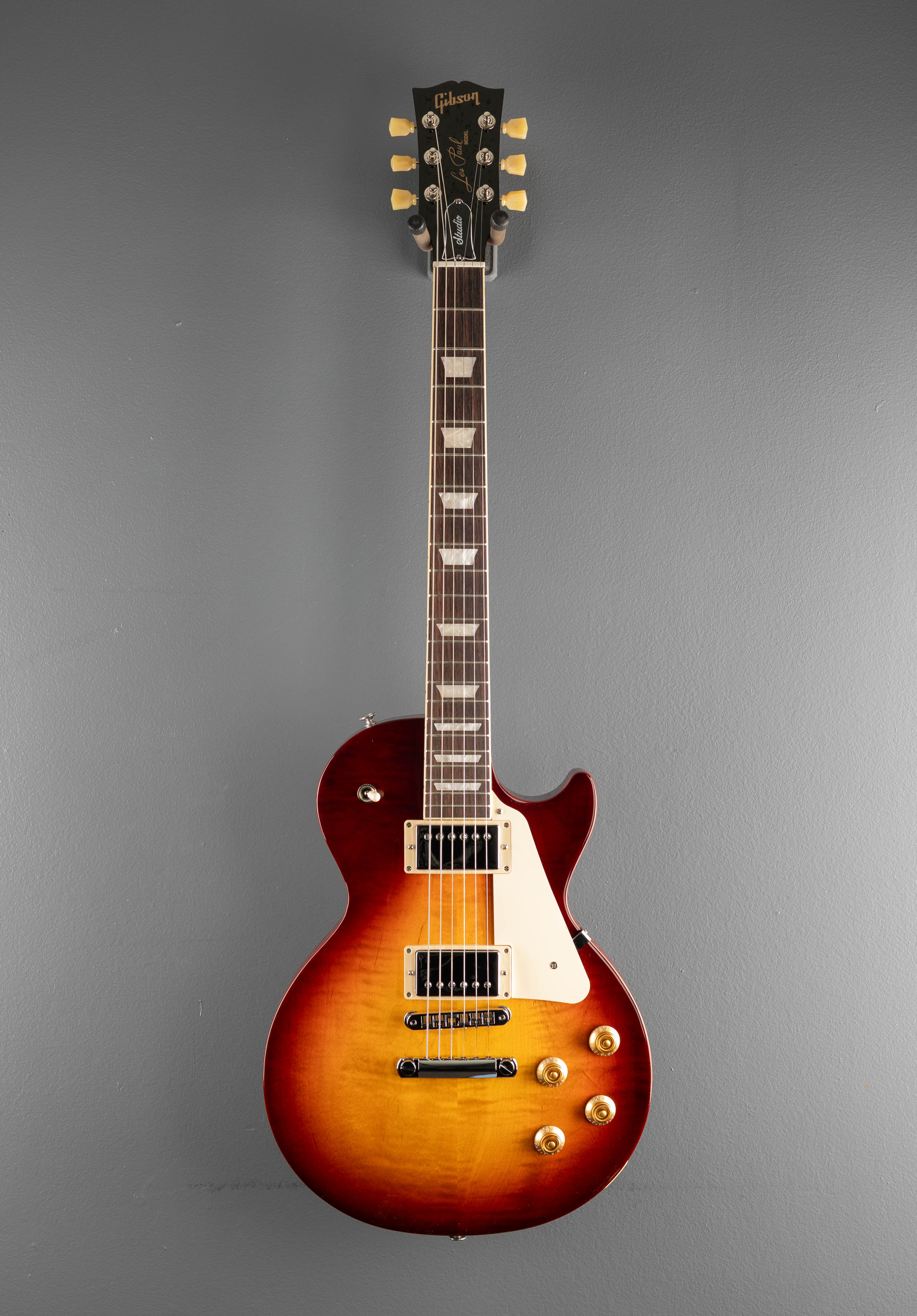 Les Paul Studio Figured Top - Bourbon Burst – Dave's Guitar Shop