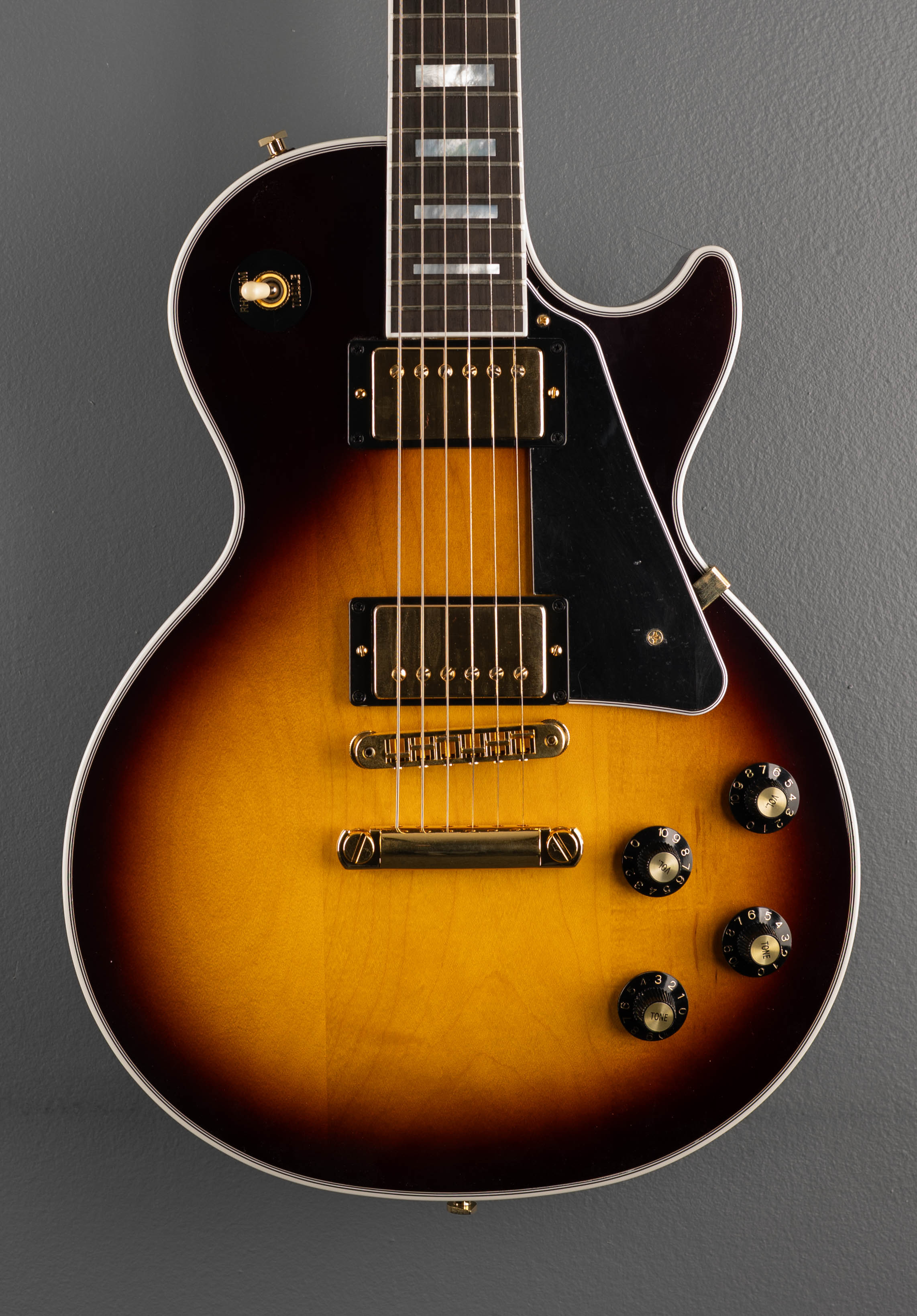 Les Paul Custom 70's - Tobacco Burst – Dave's Guitar Shop