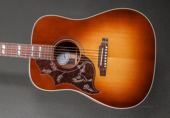 Hummingbird Studio Rosewood Left Hand - Rosewood Burst w/Gloss Top