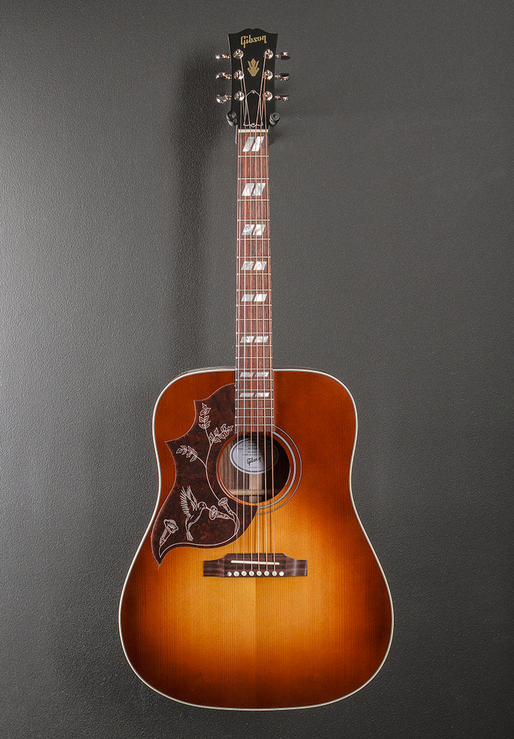 Hummingbird Studio Rosewood Left Hand - Rosewood Burst w/Gloss Top