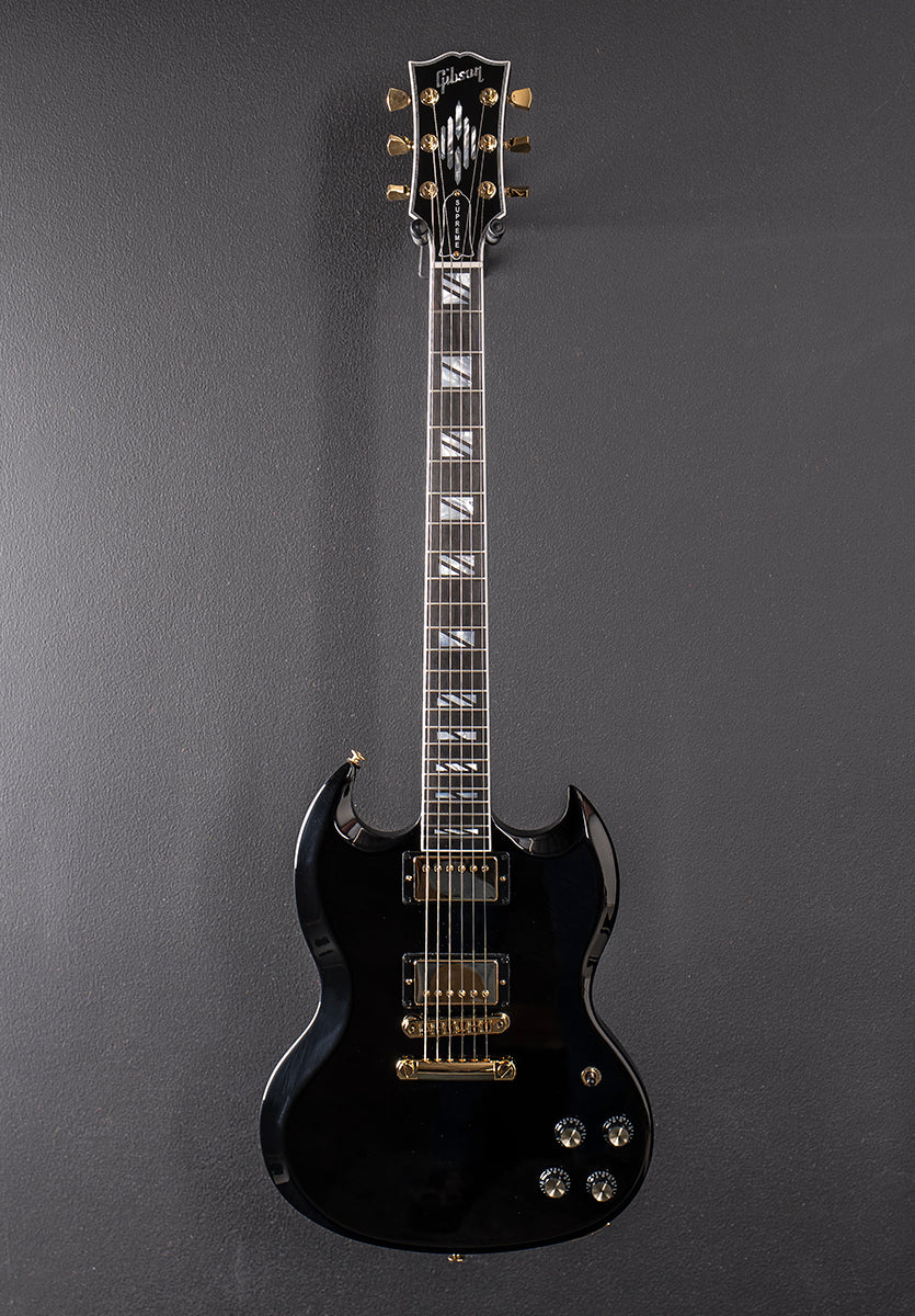 SG Supreme - Ebony – Dave's Guitar Shop