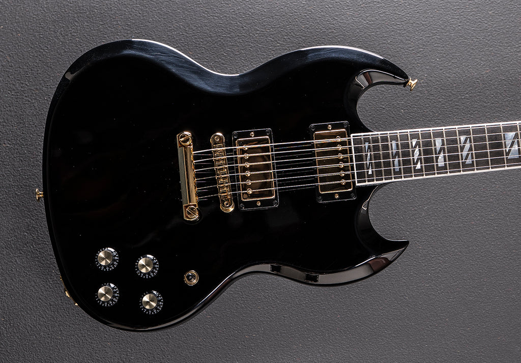 SG Supreme - Ebony – Dave's Guitar Shop