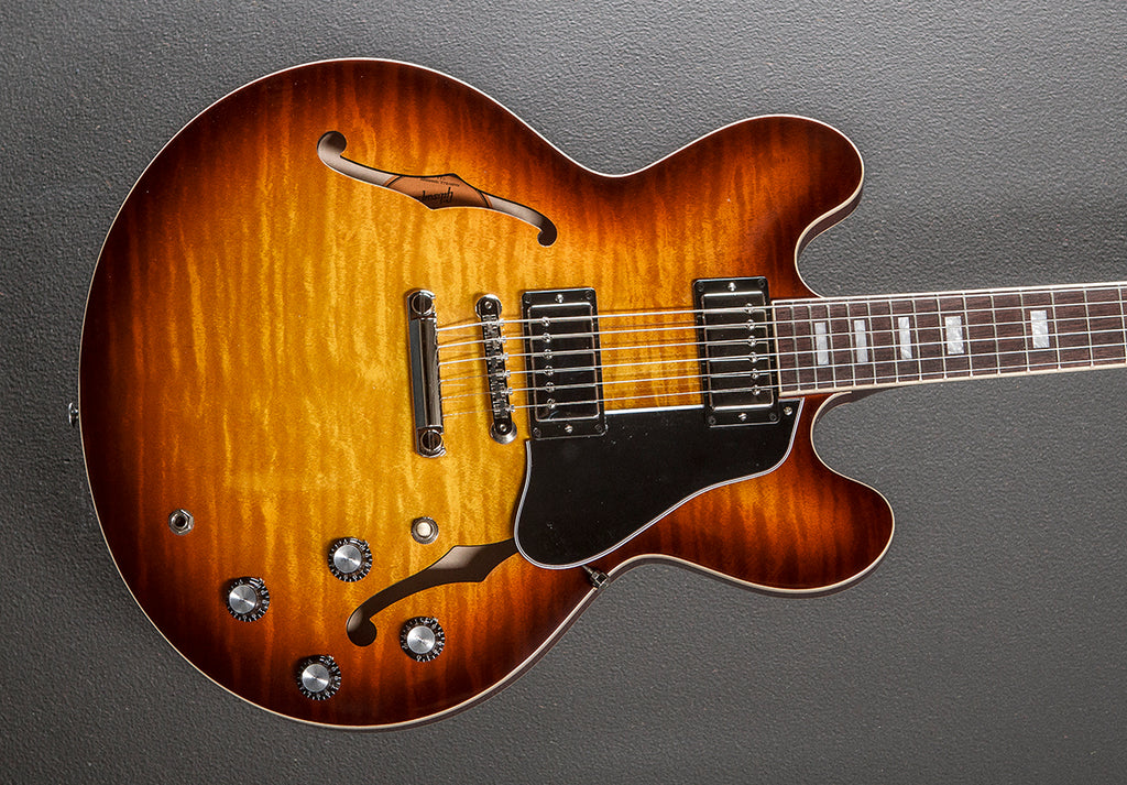 ES-335 Figured - Iced Tea – Dave's Guitar Shop