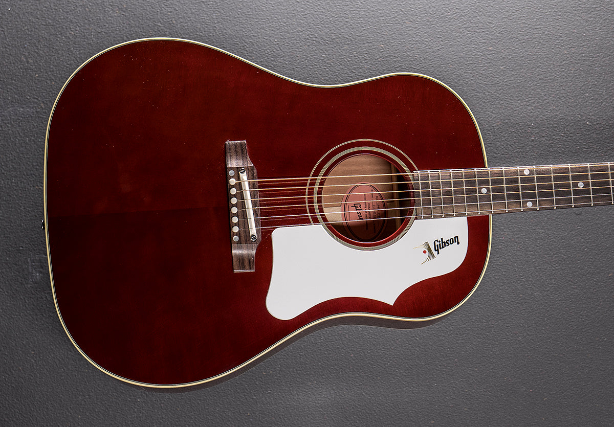 60's J-45 Original Adjustable Saddle - Wine Red – Dave's Guitar Shop