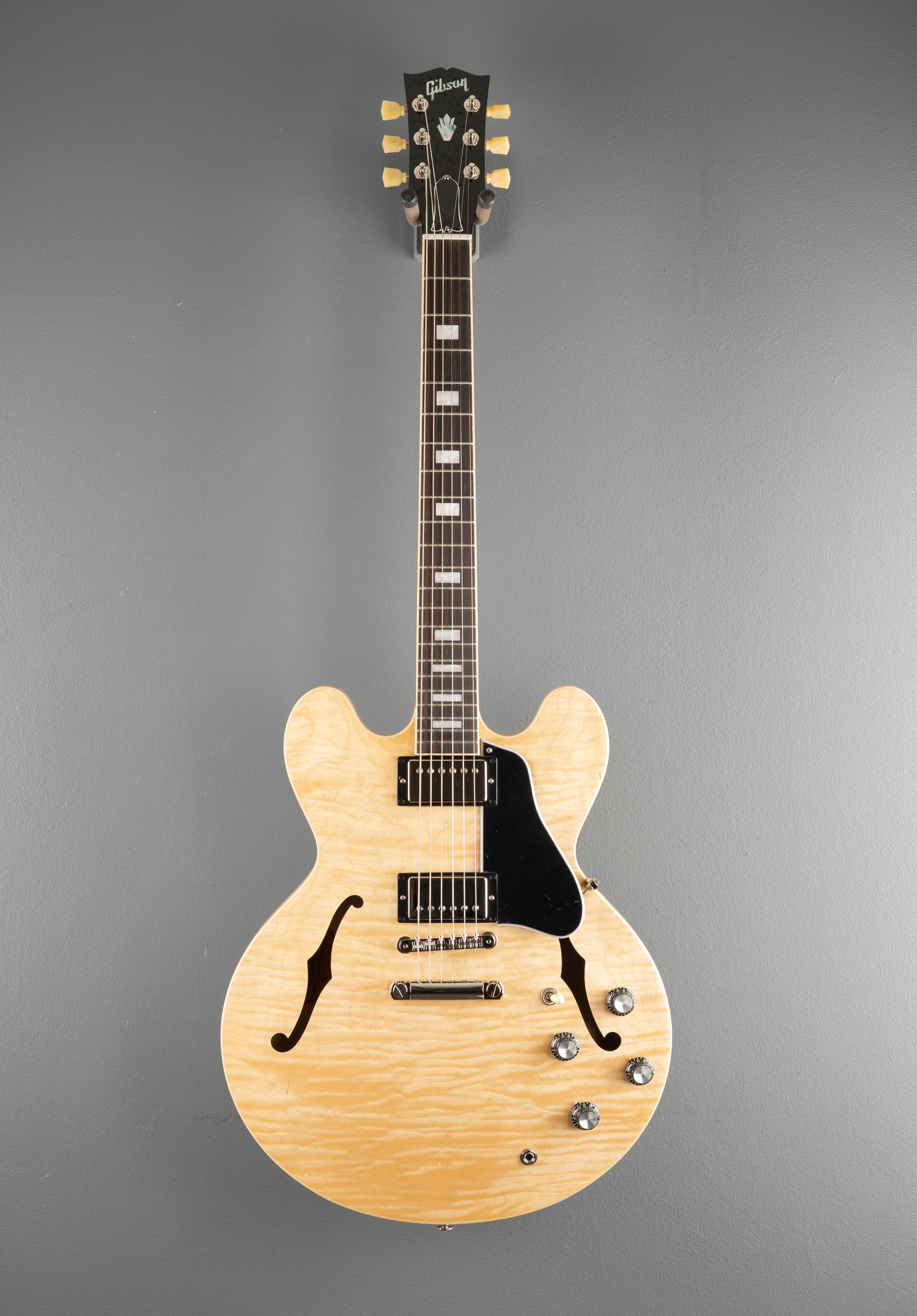 ES-335 Figured - Antique Natural – Dave's Guitar Shop