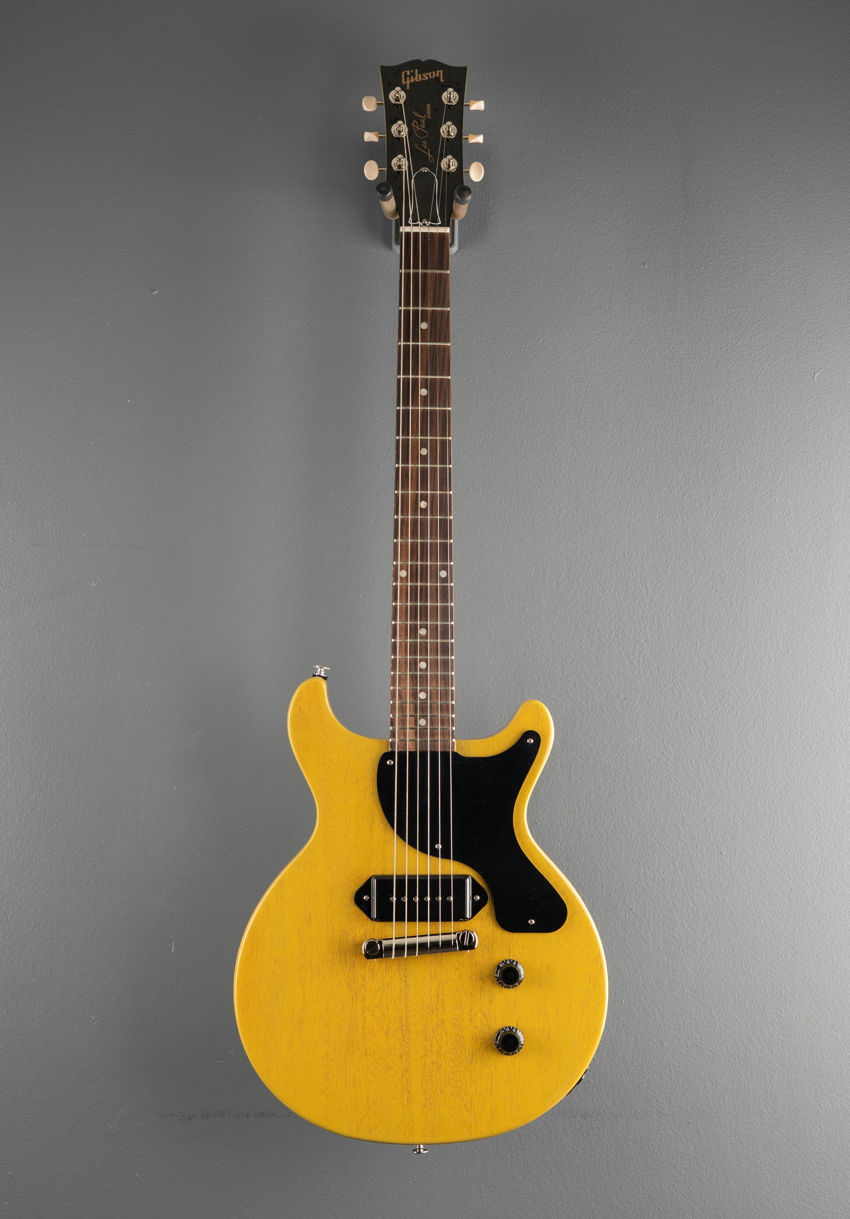 Les Paul Junior Double Cut - TV Yellow – Dave's Guitar Shop