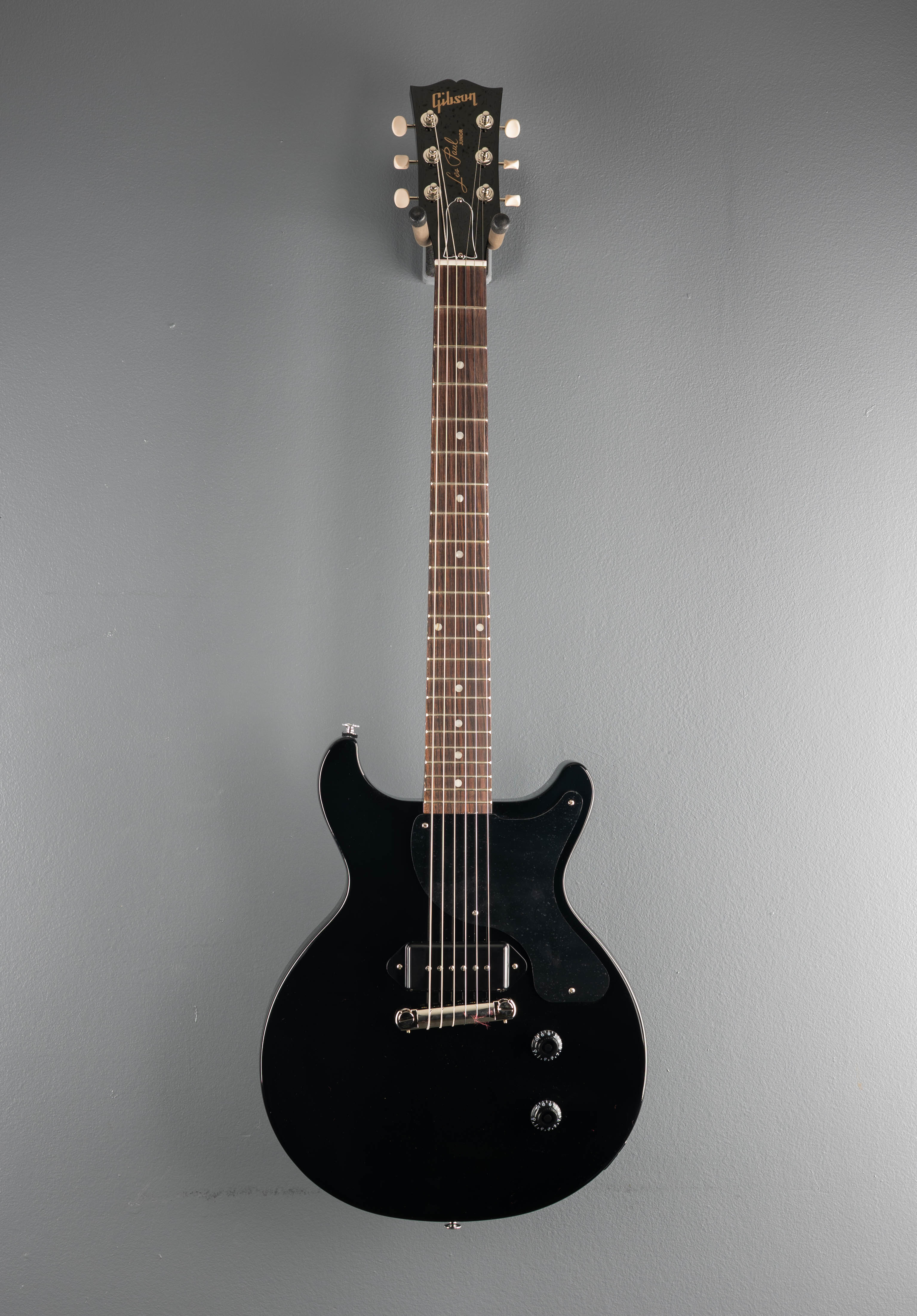 Les Paul Junior Double Cut - Ebony – Dave's Guitar Shop