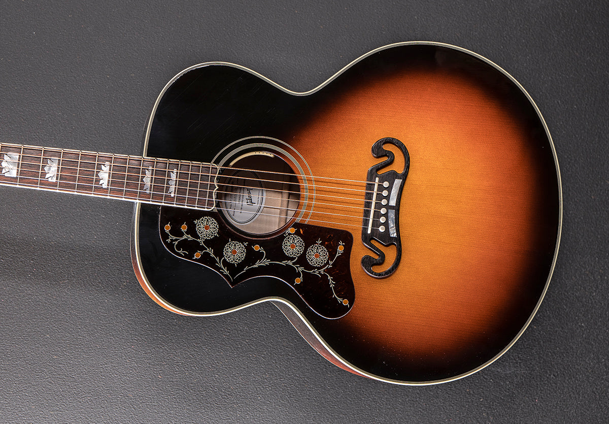 SJ-200 Standard Maple Left Hand - Tri-Burst – Dave's Guitar Shop