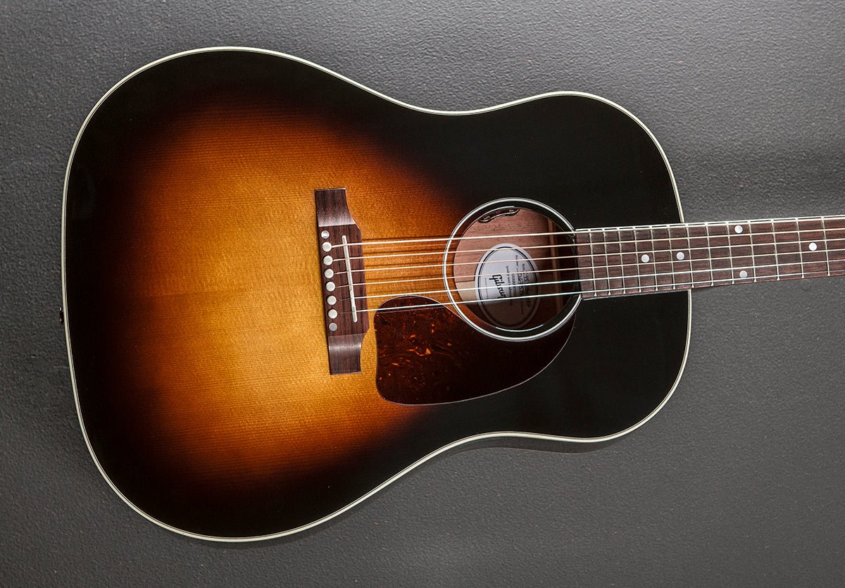 GibsonアコギJ-45スタンダード2015Vintage sunburst Gibson Acoustic J-45 Standard Acoustic Guitar - Vintage