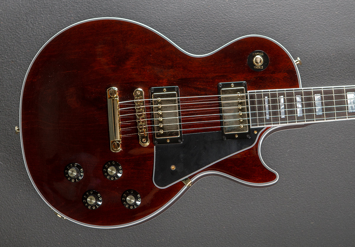 Les Paul Custom 70's - Wine Red – Dave's Guitar Shop