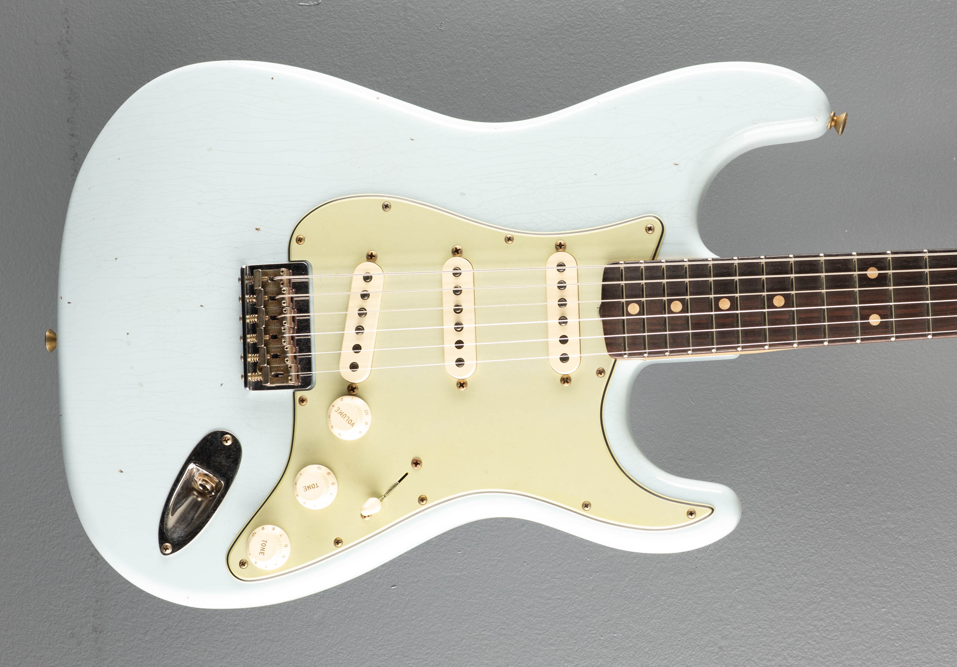 1960 Journeyman Relic Hardtail Stratocaster - Sonic Blue – Dave's