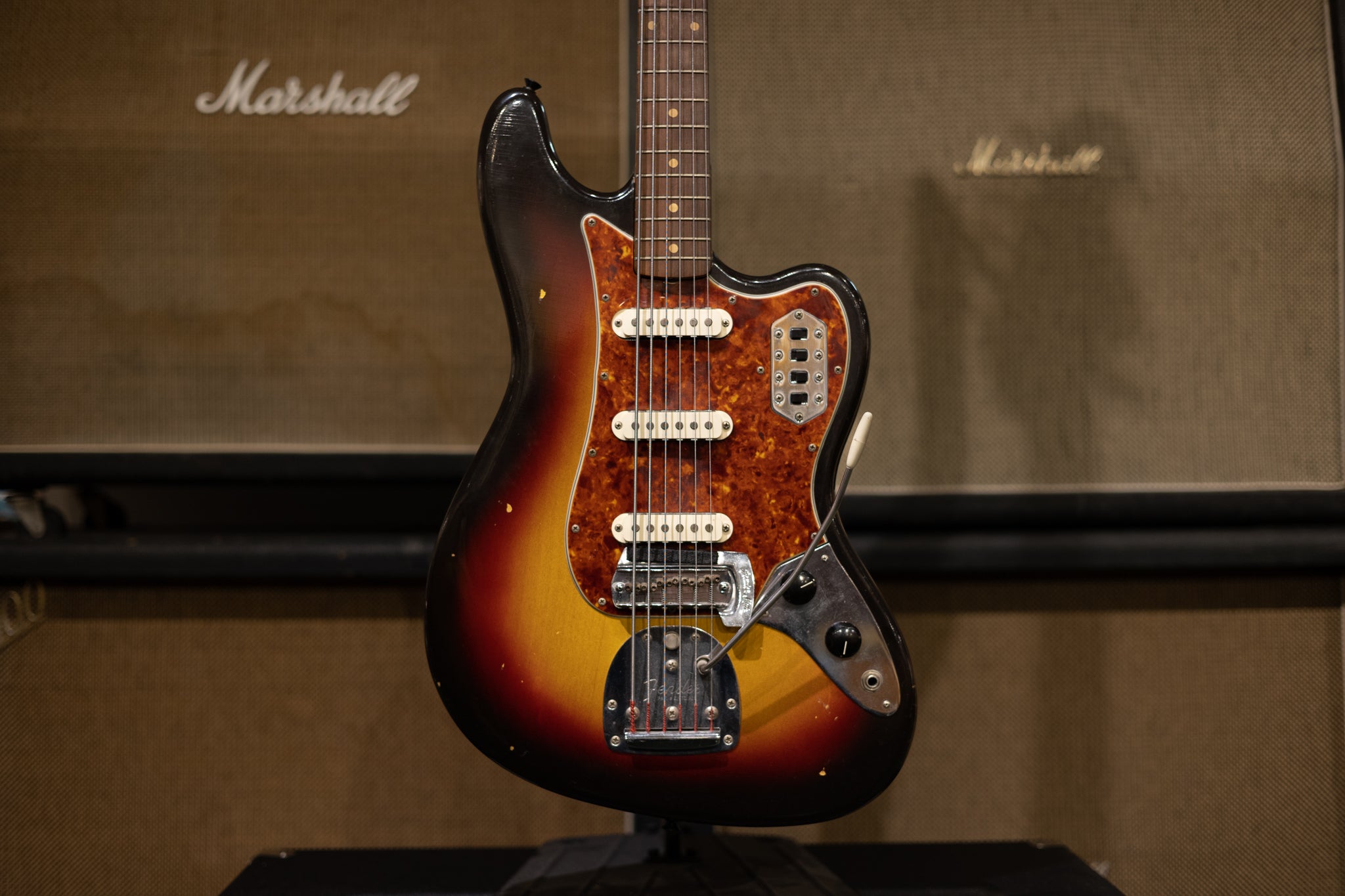 1963 Fender Bass VI- Sunburst – Dave's Guitar Shop