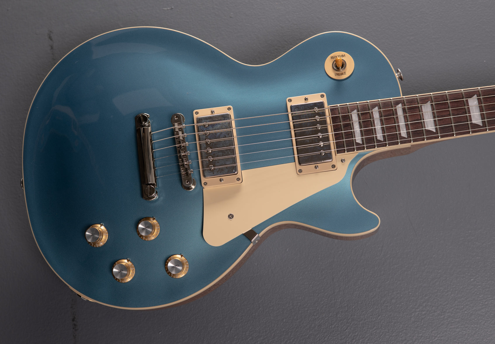 Les Paul Standard 60s Plain Top - Pelham Blue – Dave's Guitar Shop