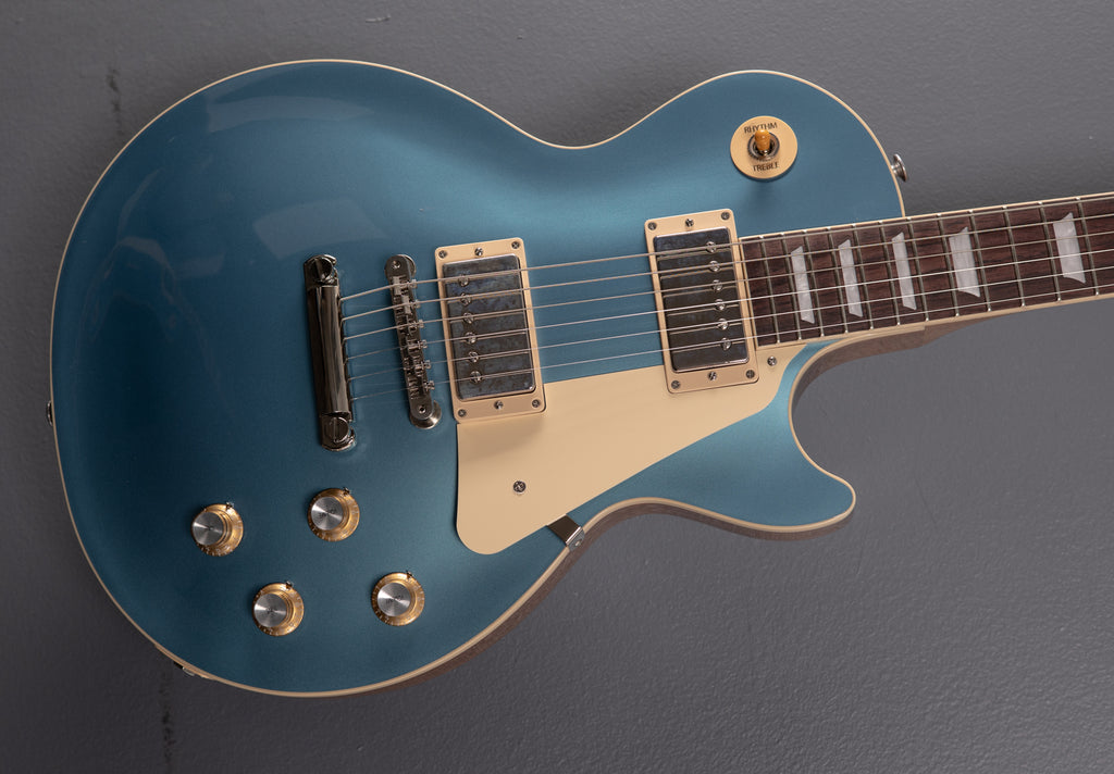 Les Paul Standard 60s Plain Top - Pelham Blue – Dave's Guitar Shop