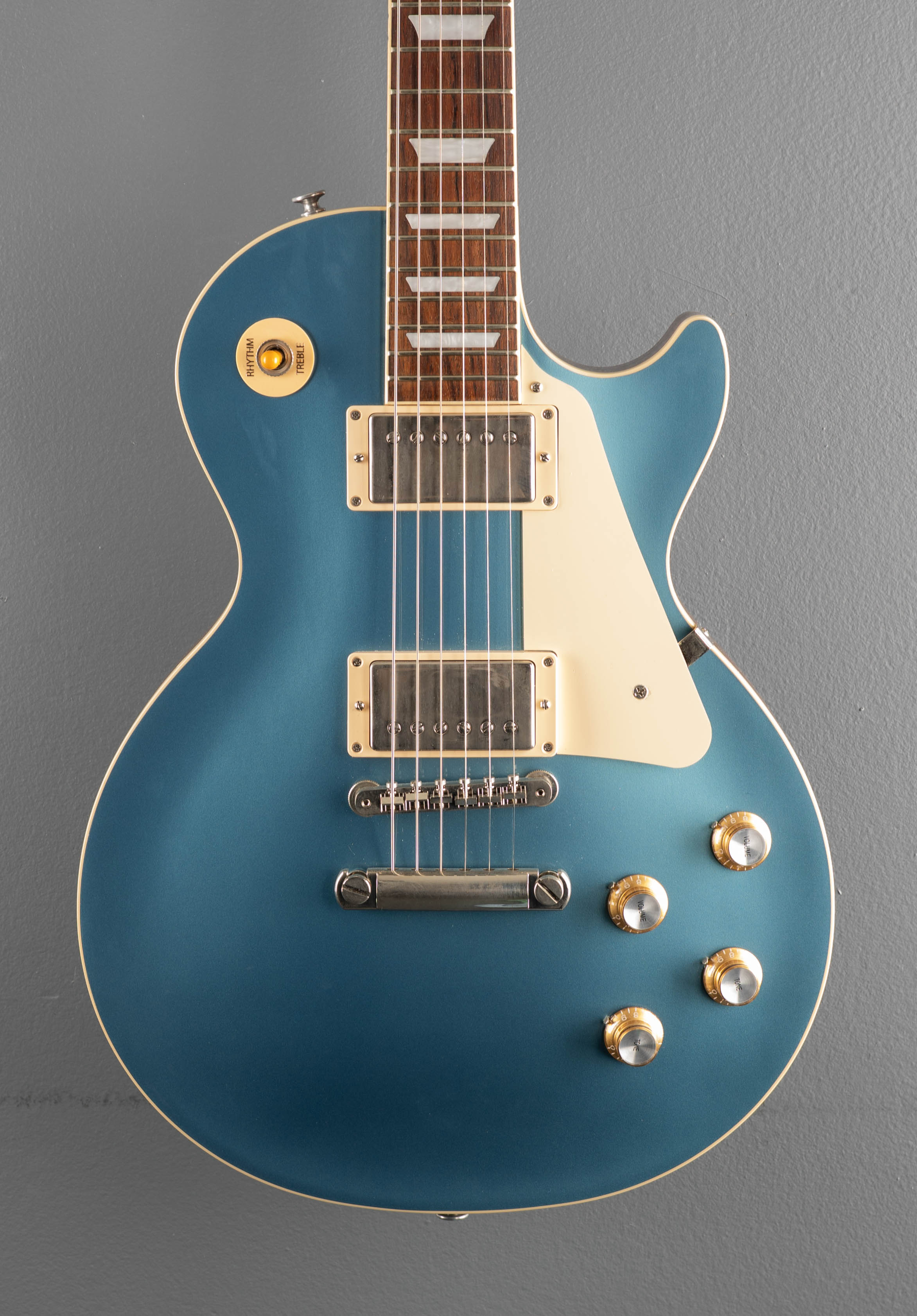 Les Paul Standard 60s Plain Top - Pelham Blue – Dave's Guitar Shop
