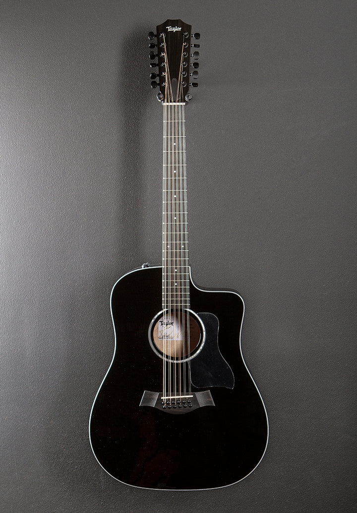250CE-BLK Plus 12 String '25
