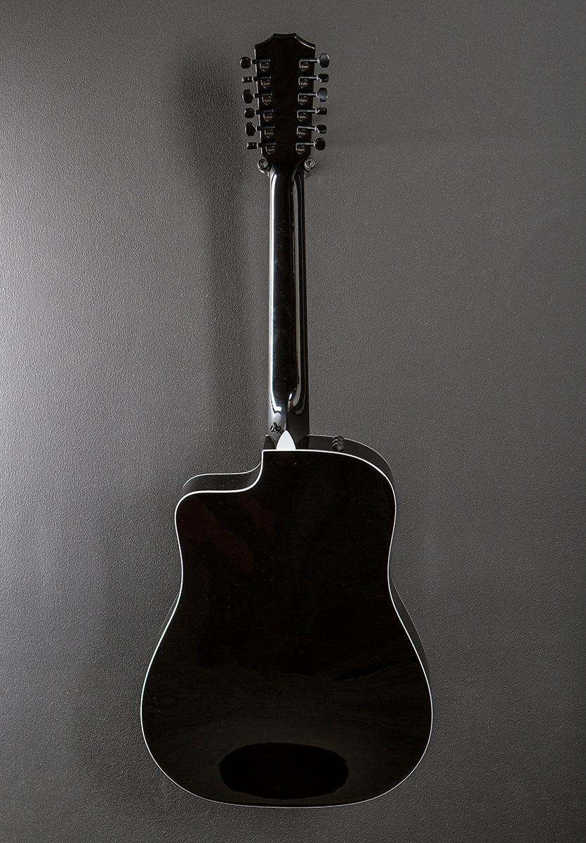 250CE-BLK Plus 12 String '25