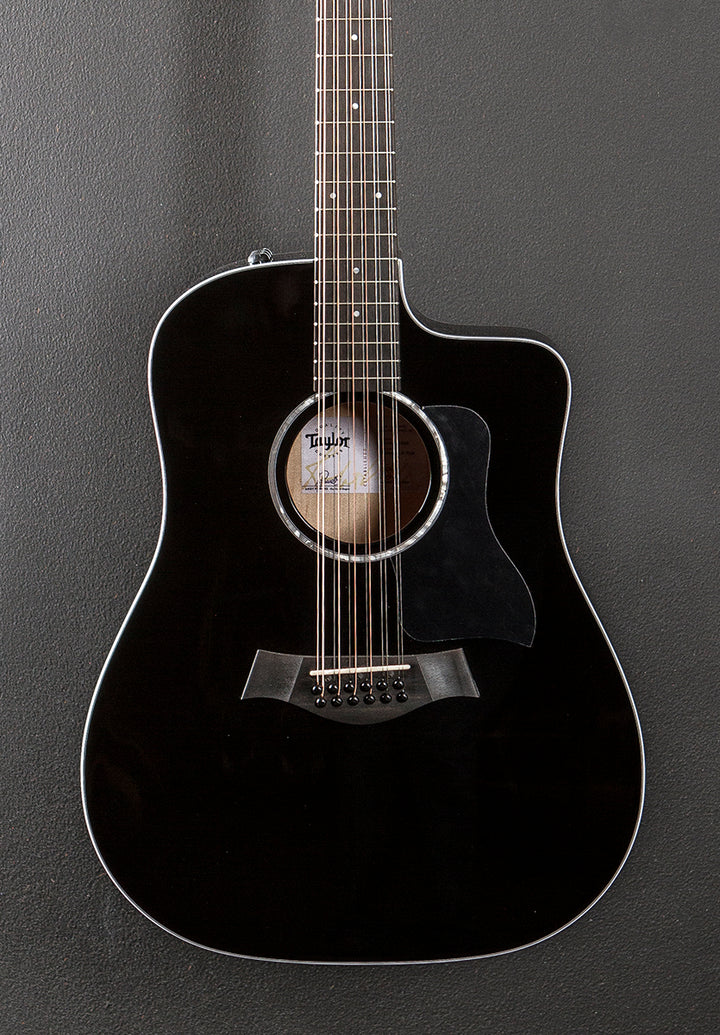 250CE-BLK Plus 12 String '25
