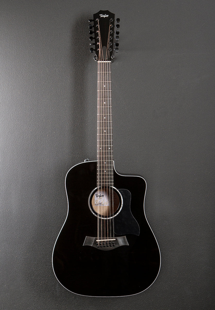 250CE-BLK Plus 12 String '25