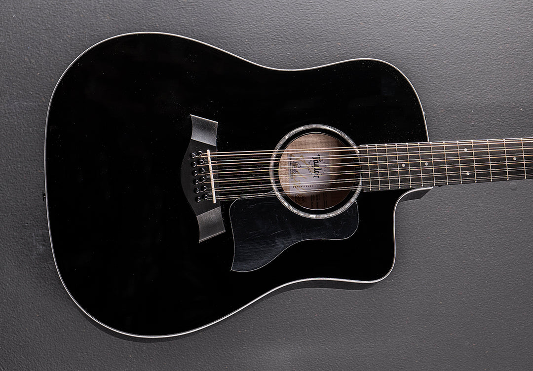 250CE-BLK Plus 12 String
