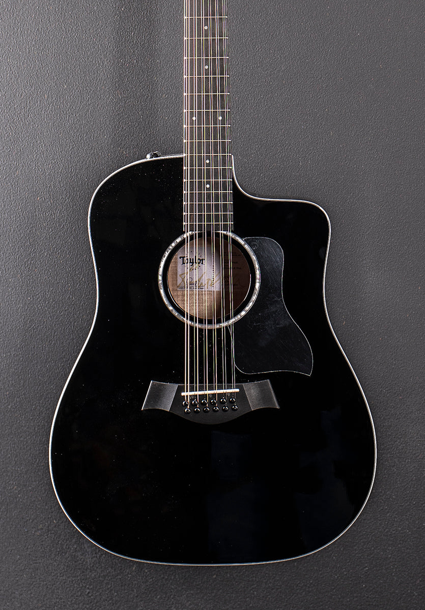 250CE-BLK Plus 12 String