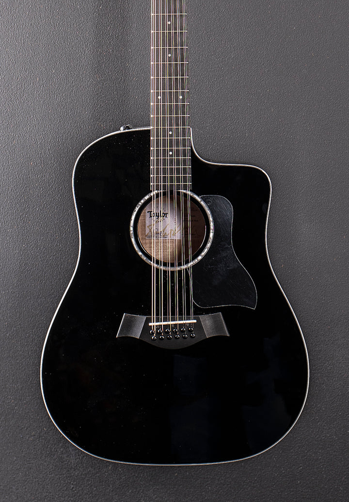 250CE-BLK Plus 12 String