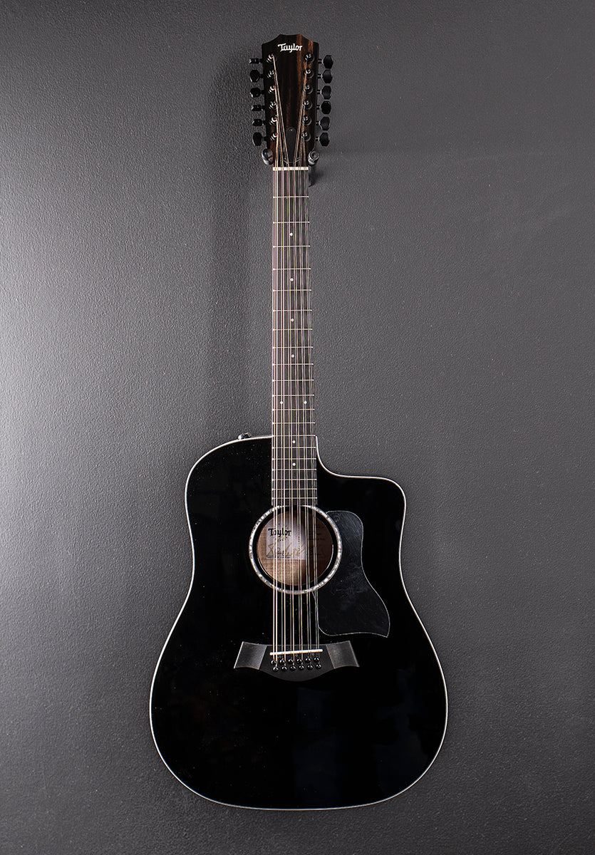 250CE-BLK Plus 12 String