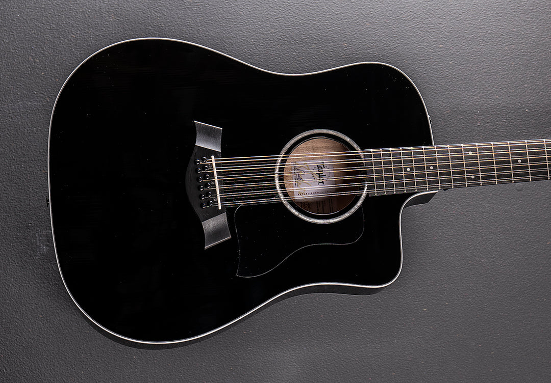250CE-BLK Plus 12 String &