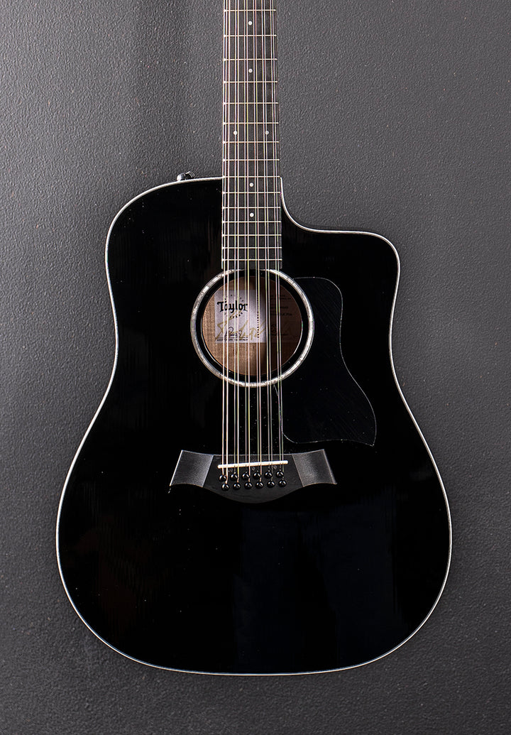 250CE-BLK Plus 12 String &