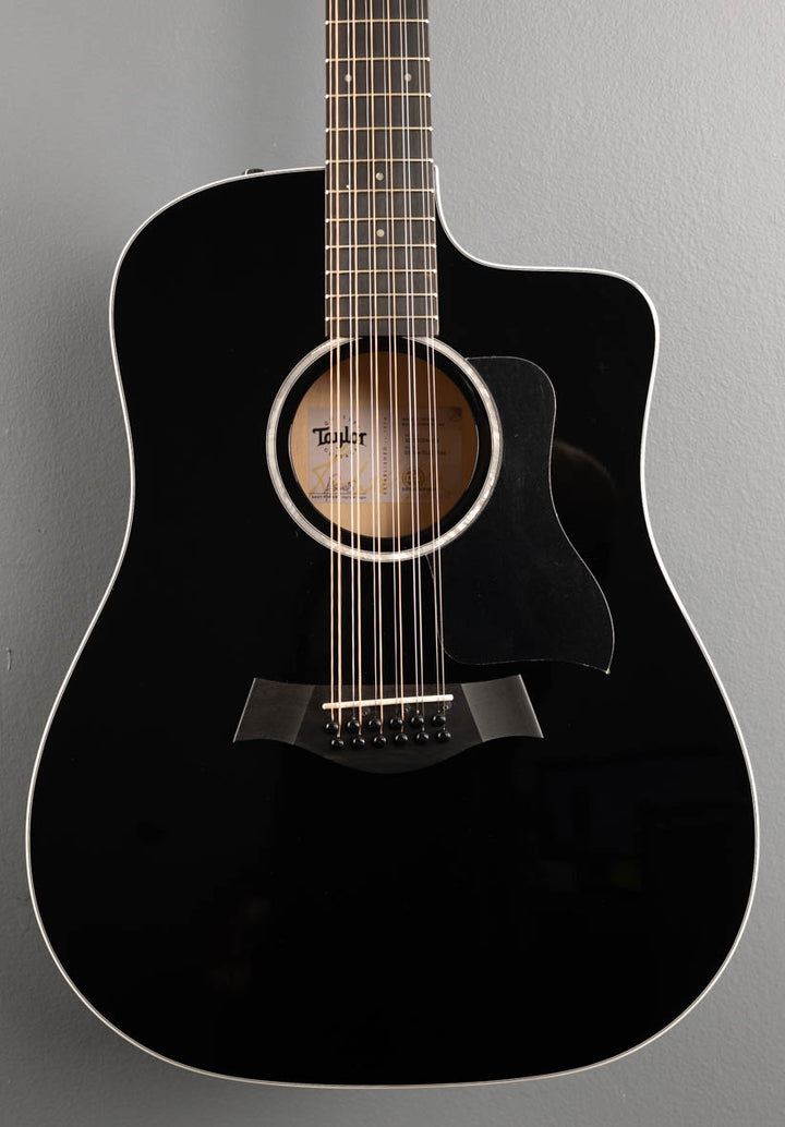 250CE-BLK Plus 12 String