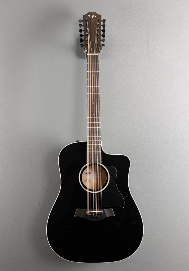 250CE-BLK Plus 12 String