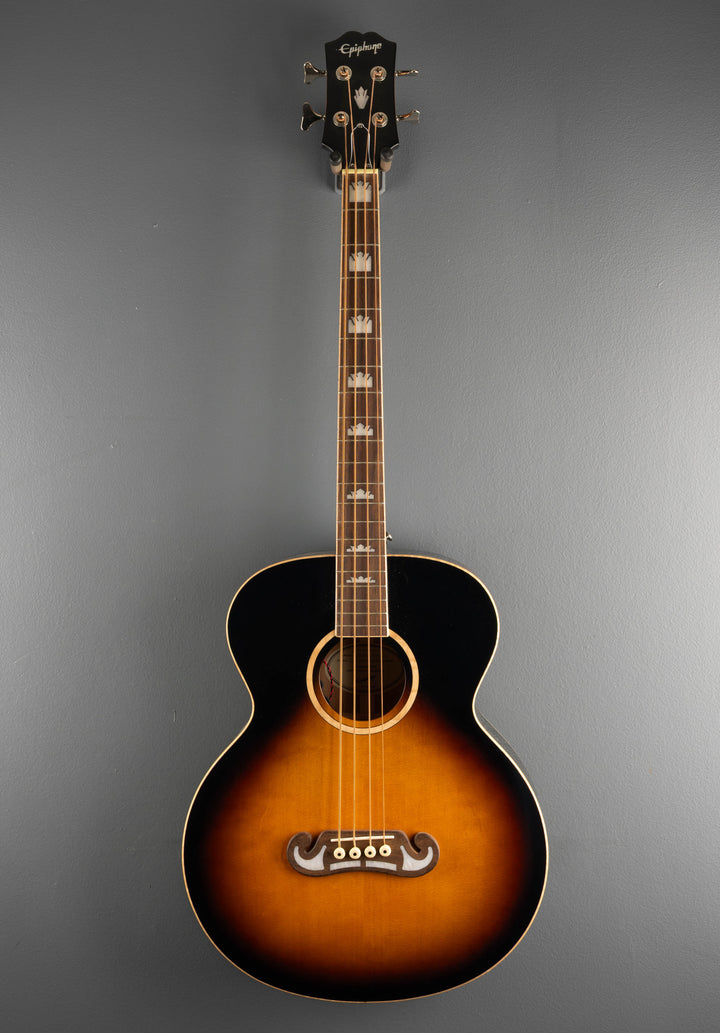 El Capitan J-200 Studio Bass - Aged Vintage Sunburst