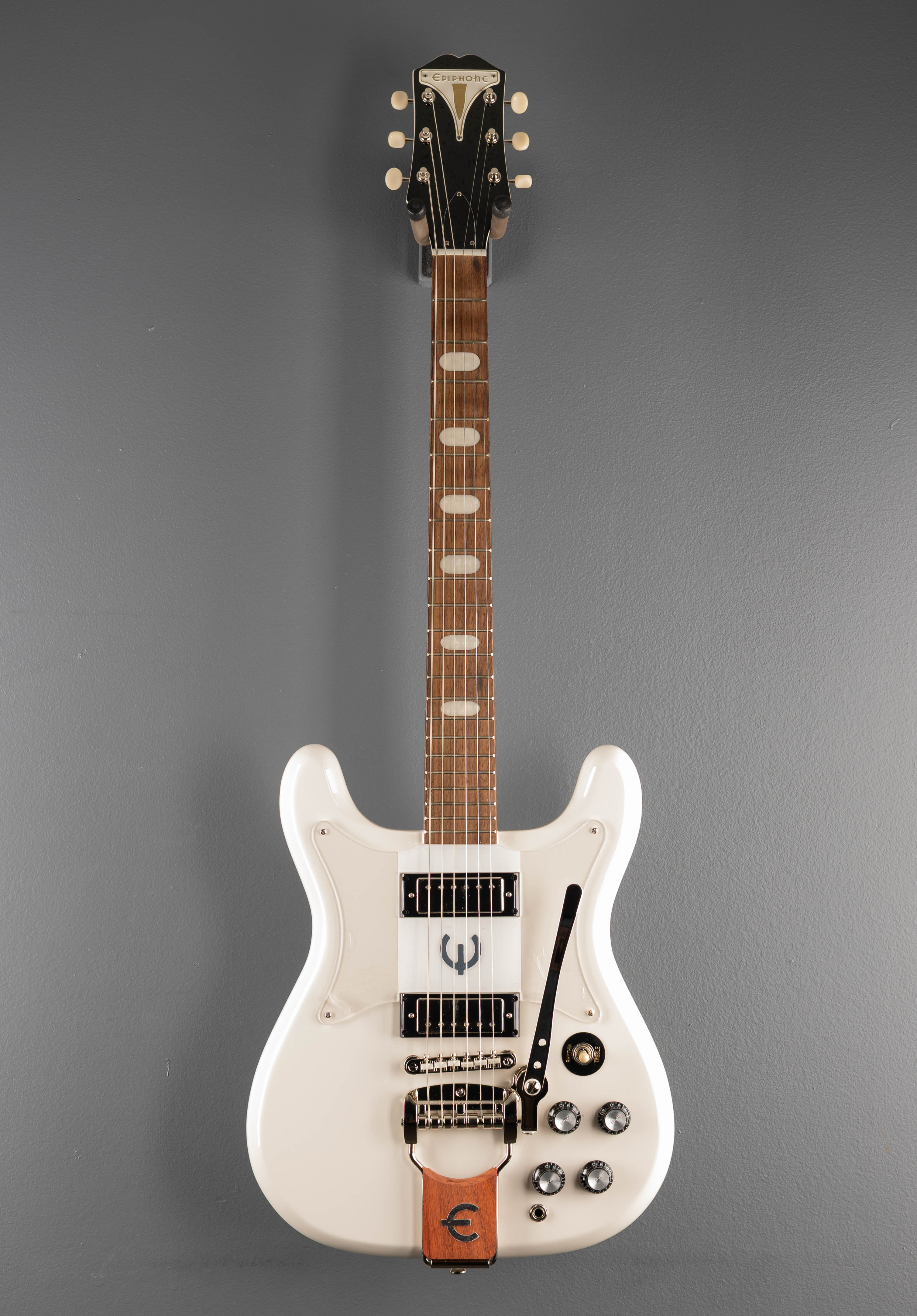 Crestwood Custom - Polaris White – Dave's Guitar Shop