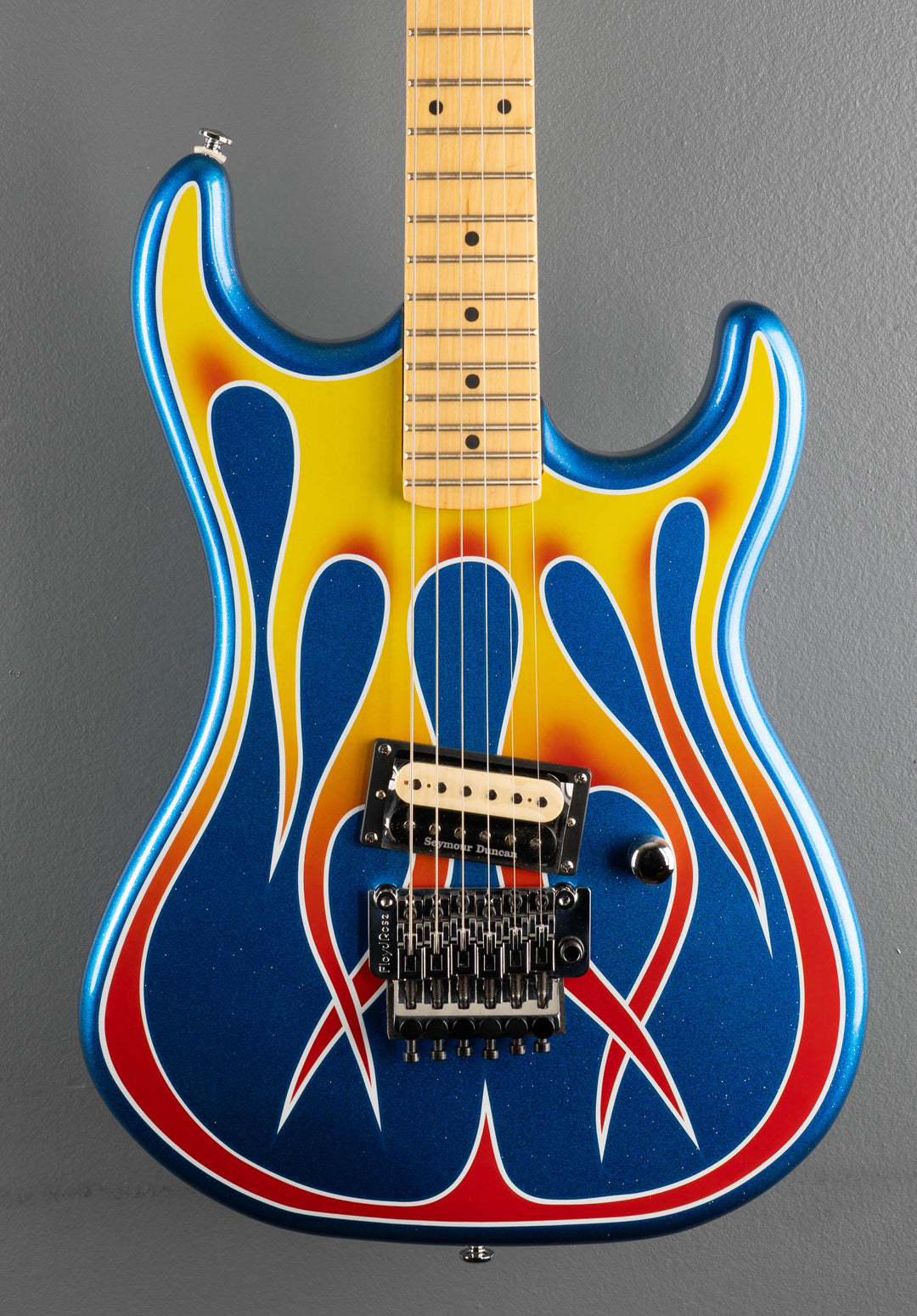Baretta "Hot Rod" Custom Graphic - Blue Sparkle Flames