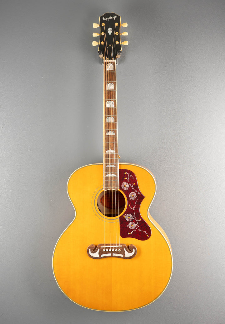 "Inspired by Gibson" J-200 - Aged Gloss Antique Natural