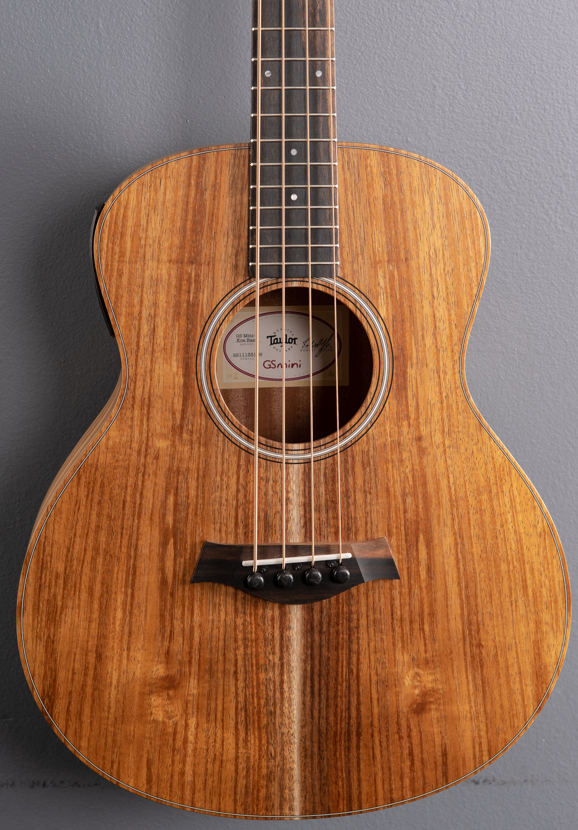 GS Mini-e Koa Bass – Dave's Guitar Shop