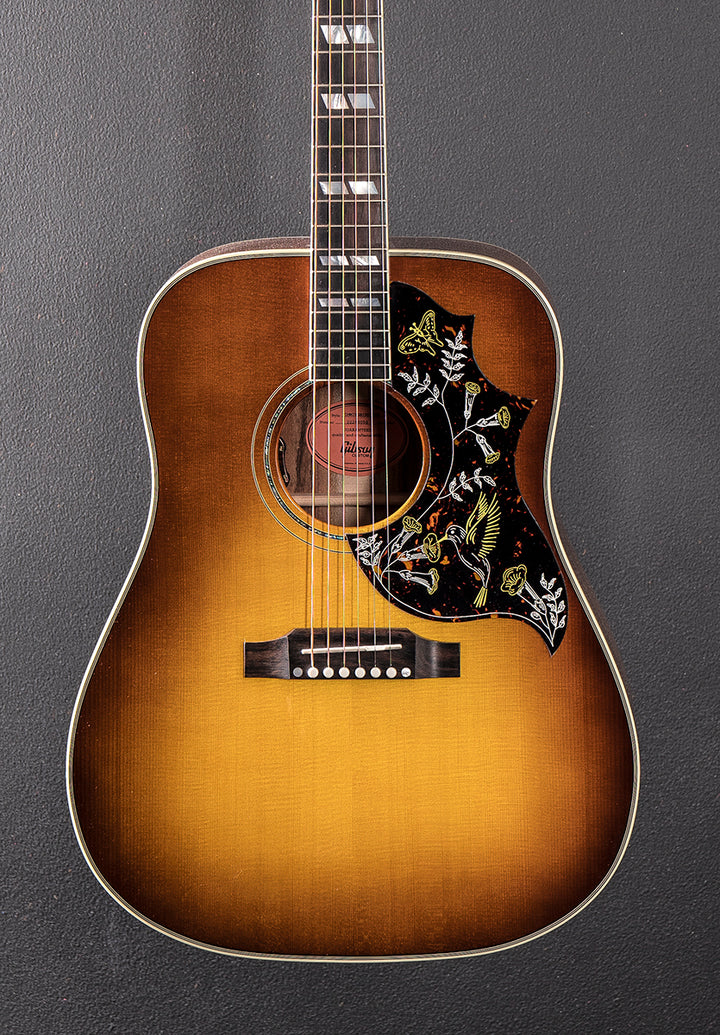 Custom Shop Greatest Hits Volume II Hummingbird Koa/Carpathian Spruce - Honeyburst