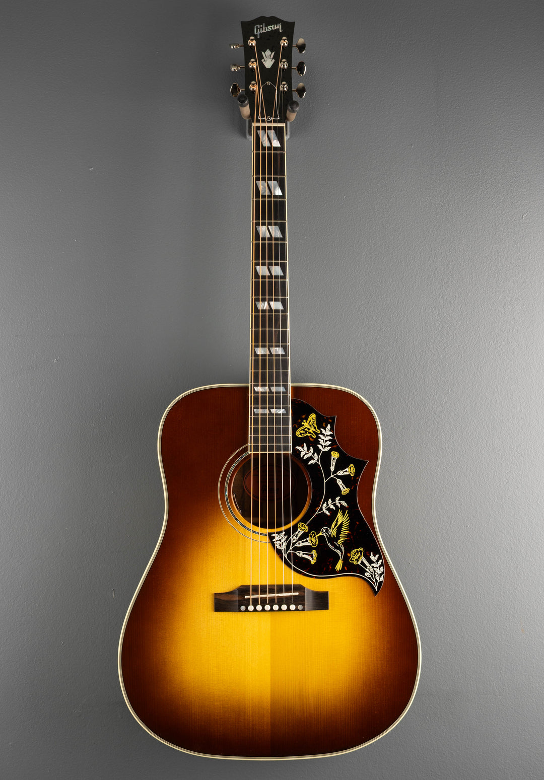Custom Shop Greatest Hits Volume II Hummingbird Koa/Carpathian Spruce - Honeyburst