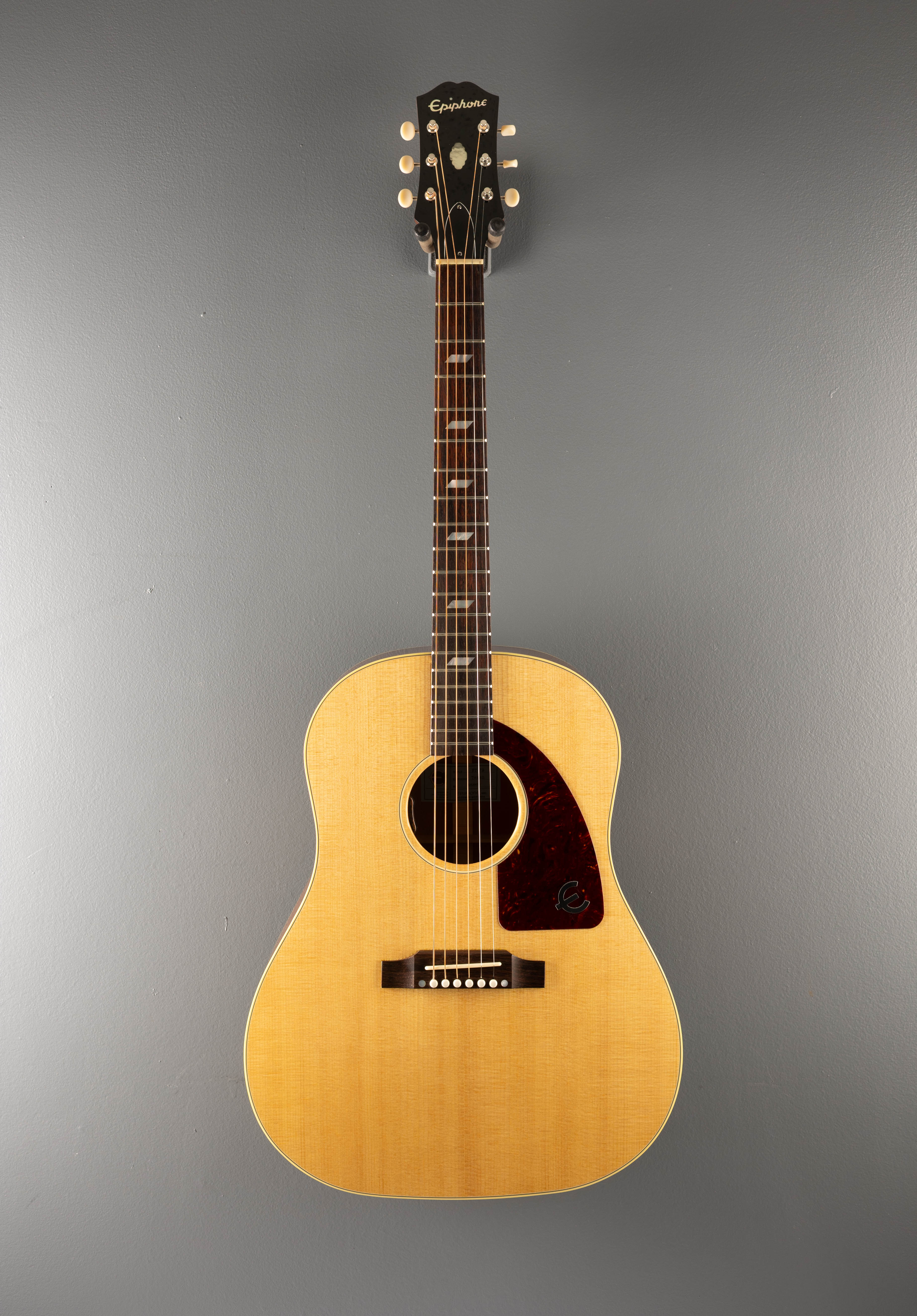 Epiphone Texan (USA Collection) - Antique Natural – Dave's Epiphone Texan (USA Collection) - Antique Natural – Dave's