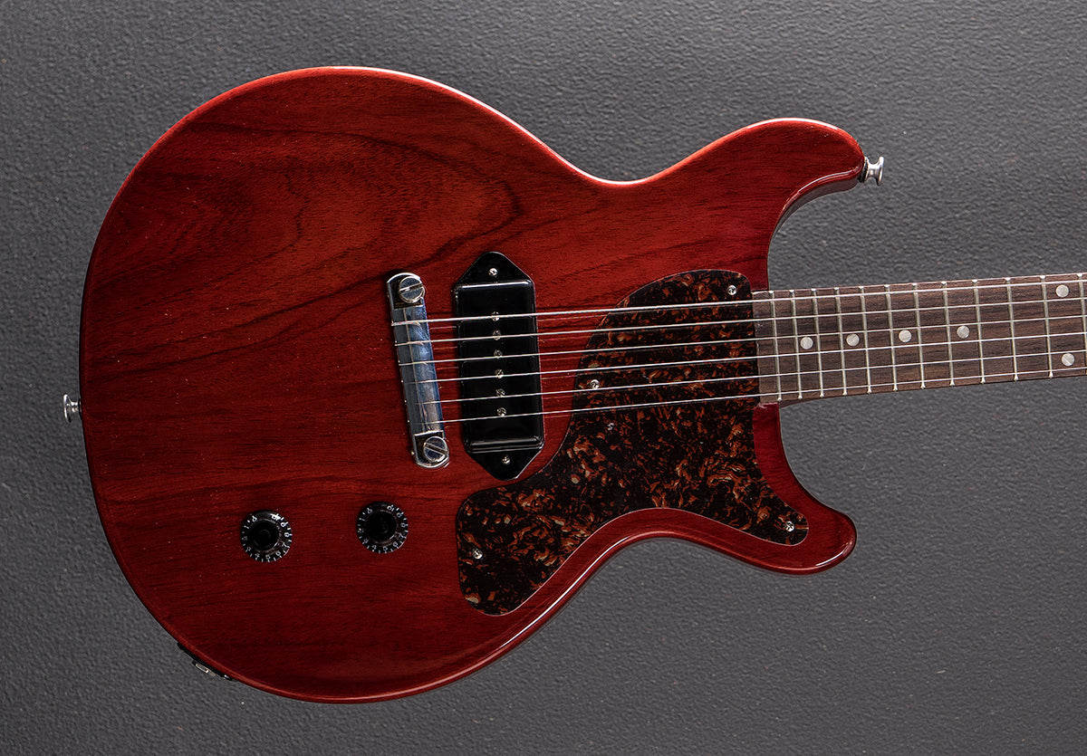 Les Paul Junior Double Cutaway - Vintage Cherry w/Tortoise