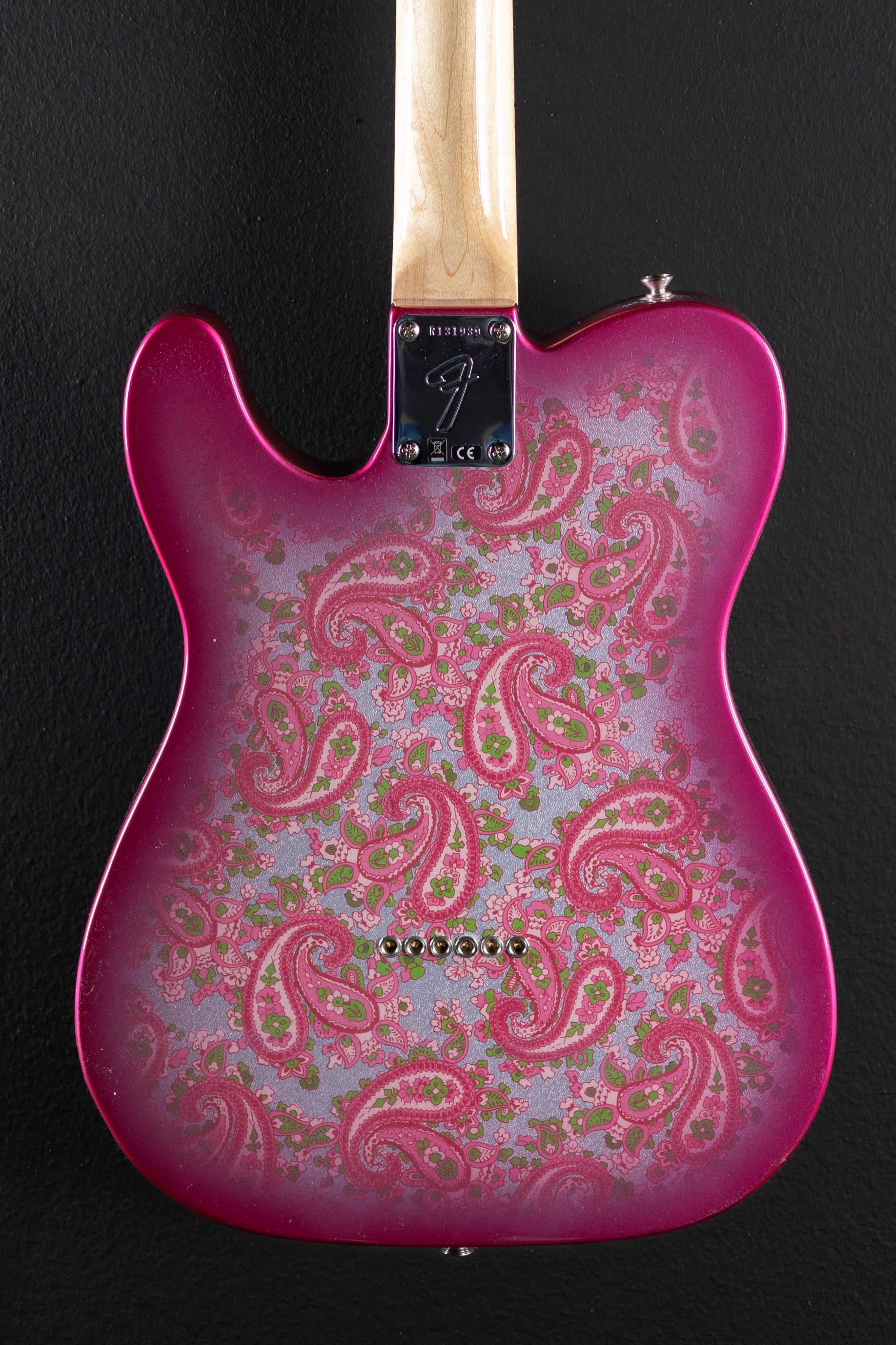 1968 NOS Pink Paisley Telecaster – Dave's Guitar Shop