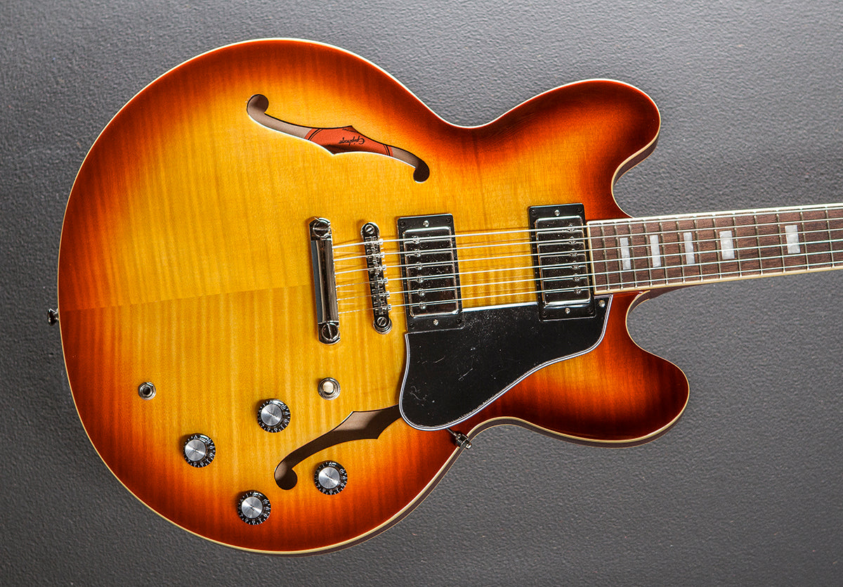 ES-335 Figured - Raspberry Tea Burst