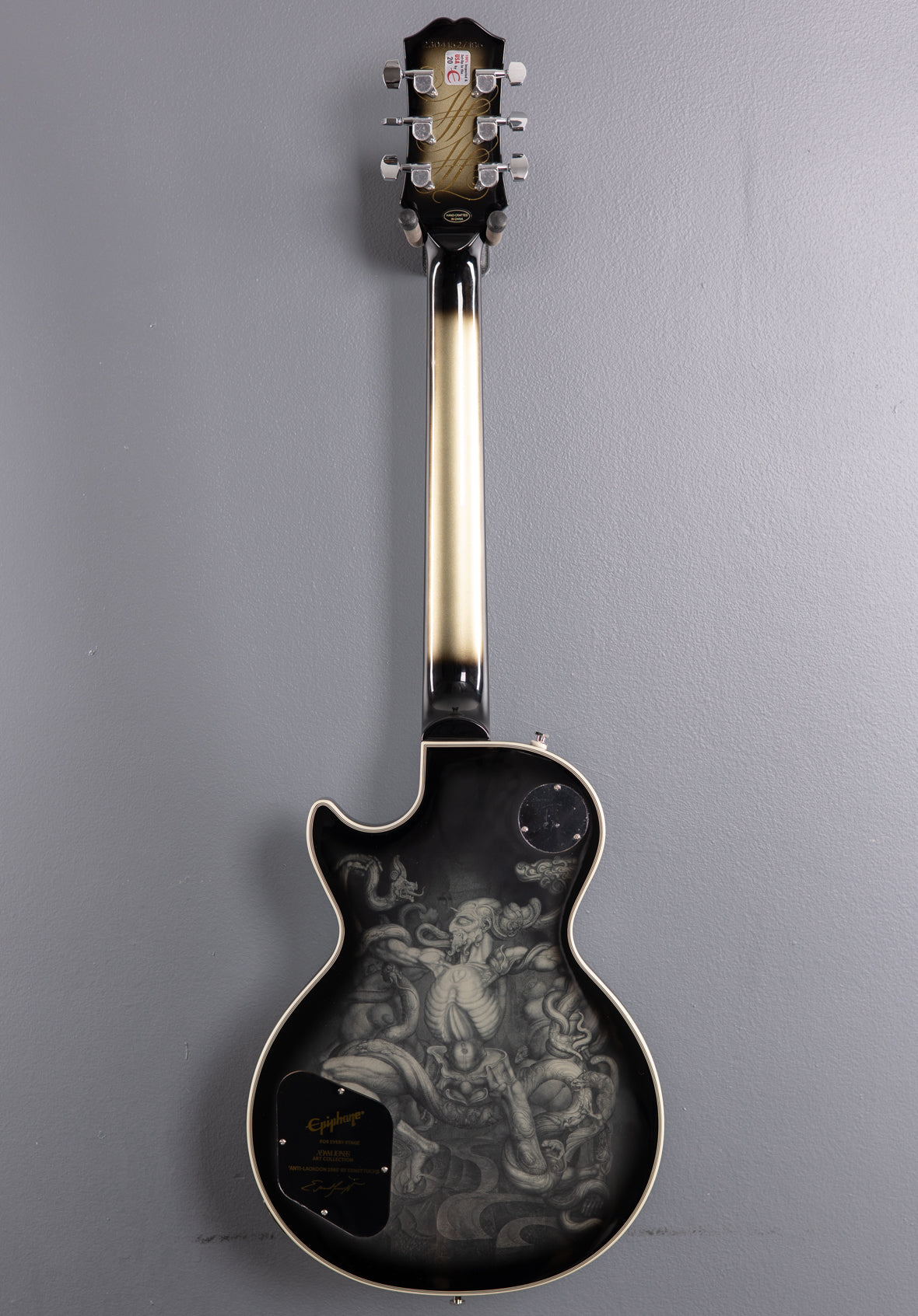 Adam Jones Les Paul Custom Art Collection: Ernst Fuchs’ “ANTI-LAOKOON 1965”