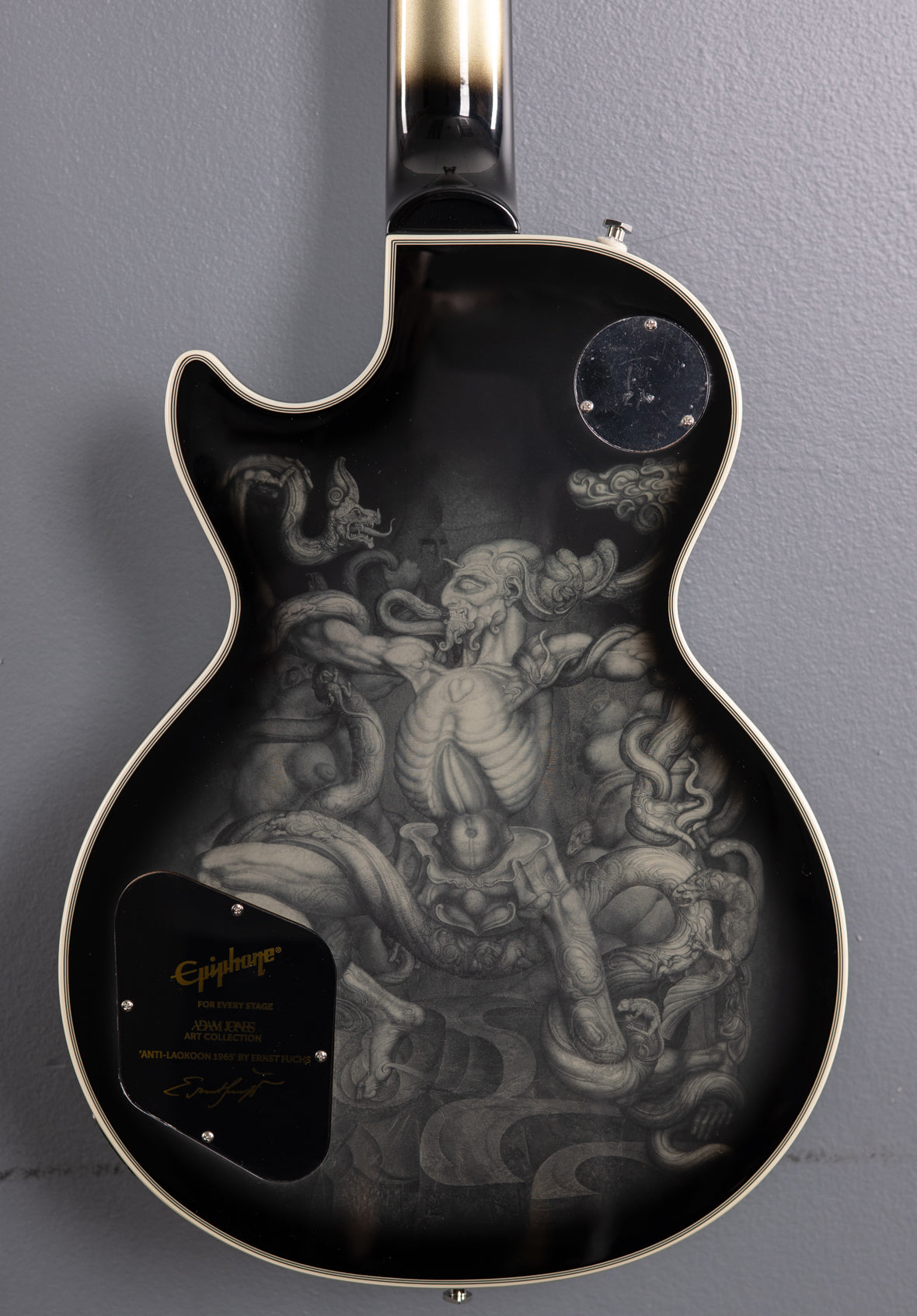 Adam Jones Les Paul Custom Art Collection: Ernst Fuchs’ “ANTI-LAOKOON 1965”